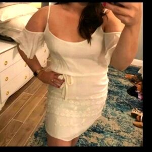 🛍BUNDLE ONLY🛍LA MODE LADIES CREAM BOHO DRESS